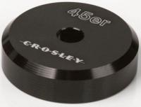 Click Image for larger Picture Of Crosley Black Aluminum 45 adapter