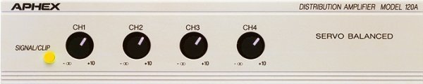 APHEX 120A SINGLE CHANNEL DISTRIBUTION AMP AT KABUSA.COM